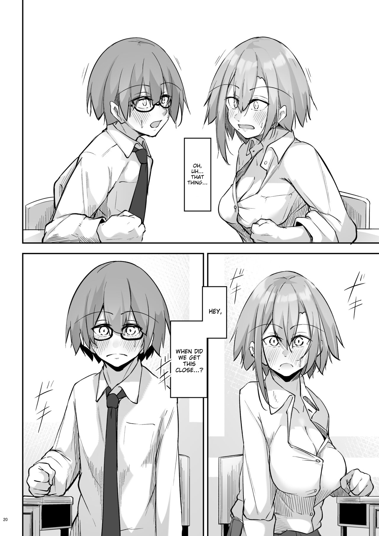 [Gakuen Ketsumeichou (Oriue Wato)] Tonari no seki no Toeda-san [English] [MTL] [Digital] 画像番号 19