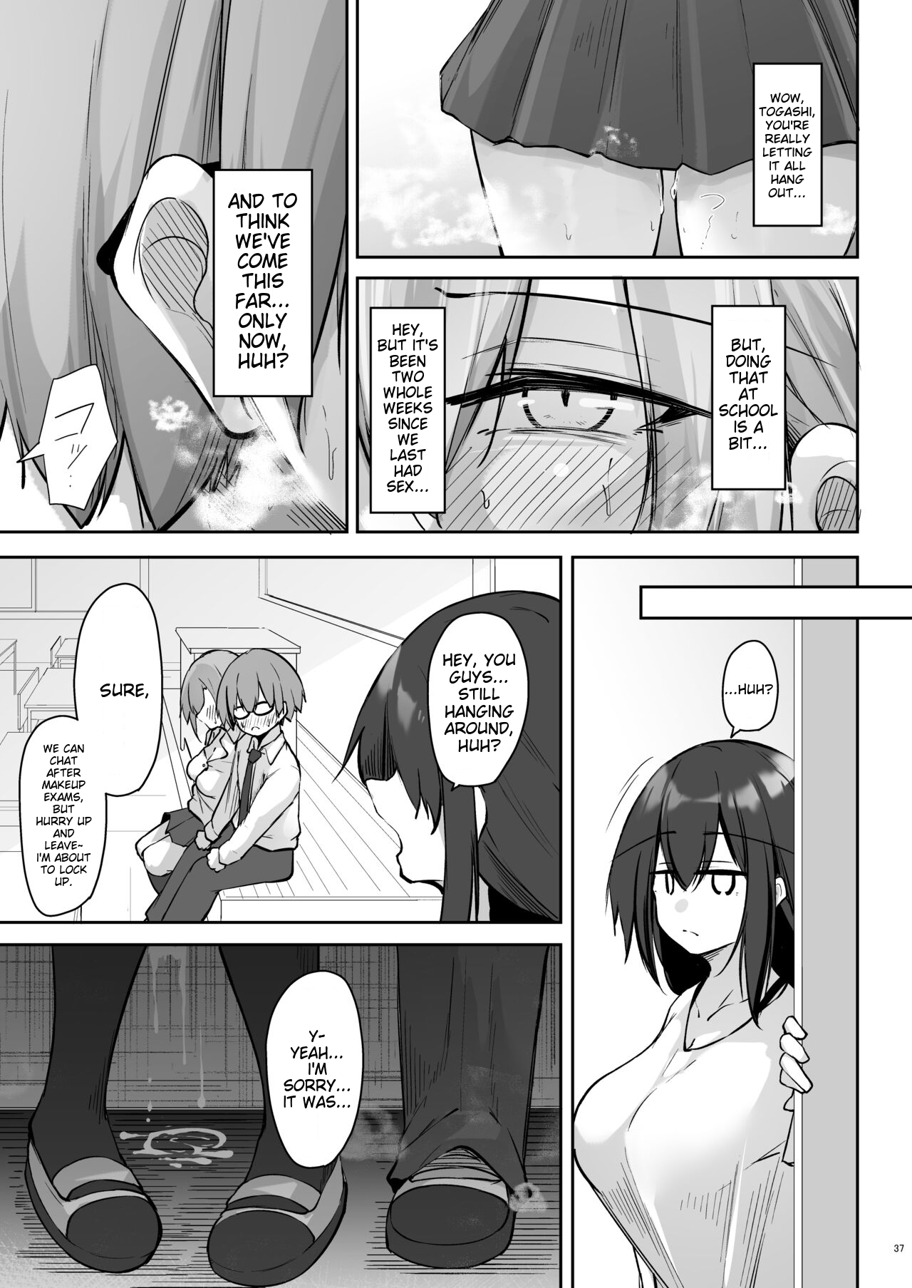 [Gakuen Ketsumeichou (Oriue Wato)] Tonari no seki no Toeda-san [English] [MTL] [Digital] 画像番号 36