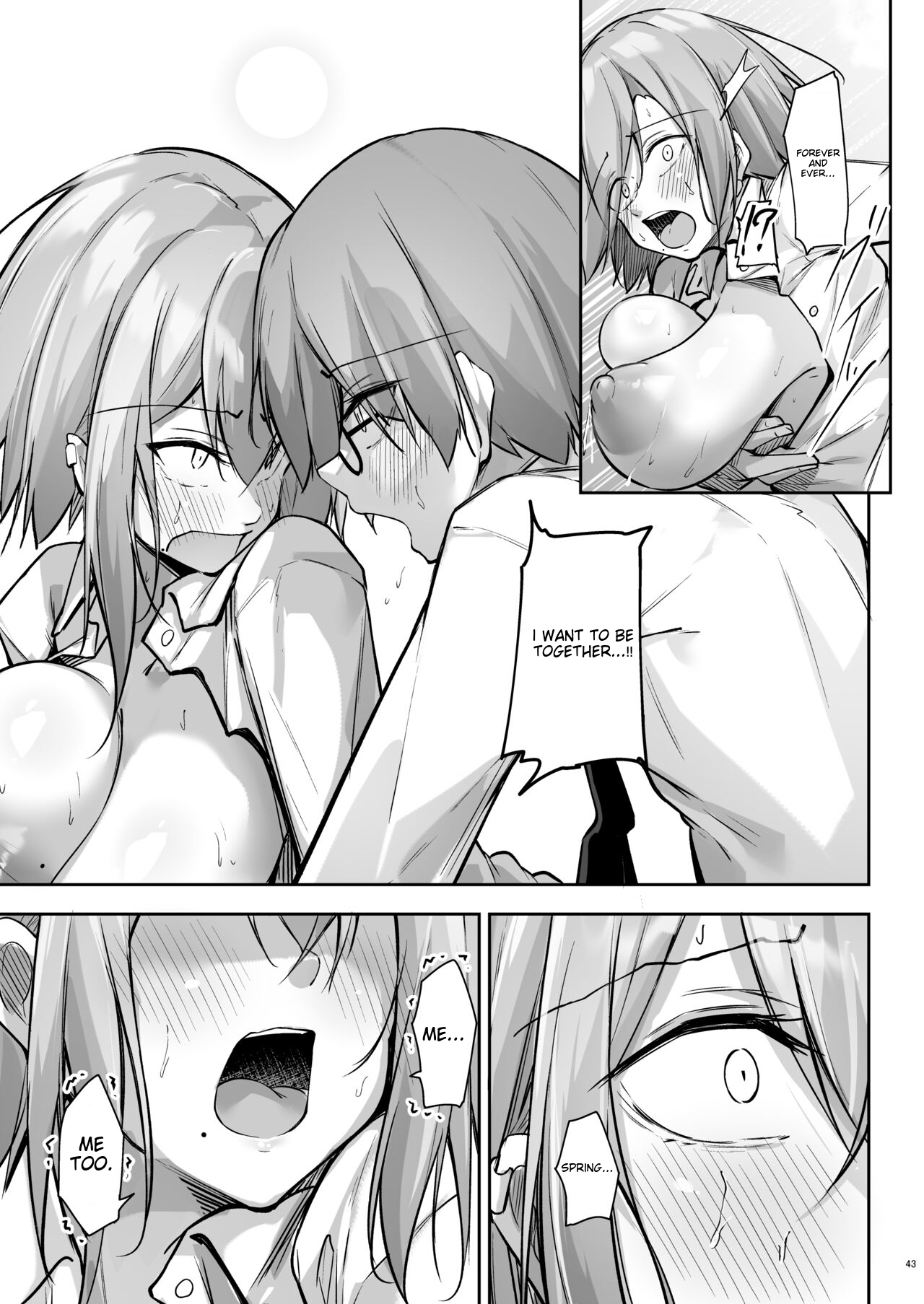 [Gakuen Ketsumeichou (Oriue Wato)] Tonari no seki no Toeda-san [English] [MTL] [Digital] 画像番号 42