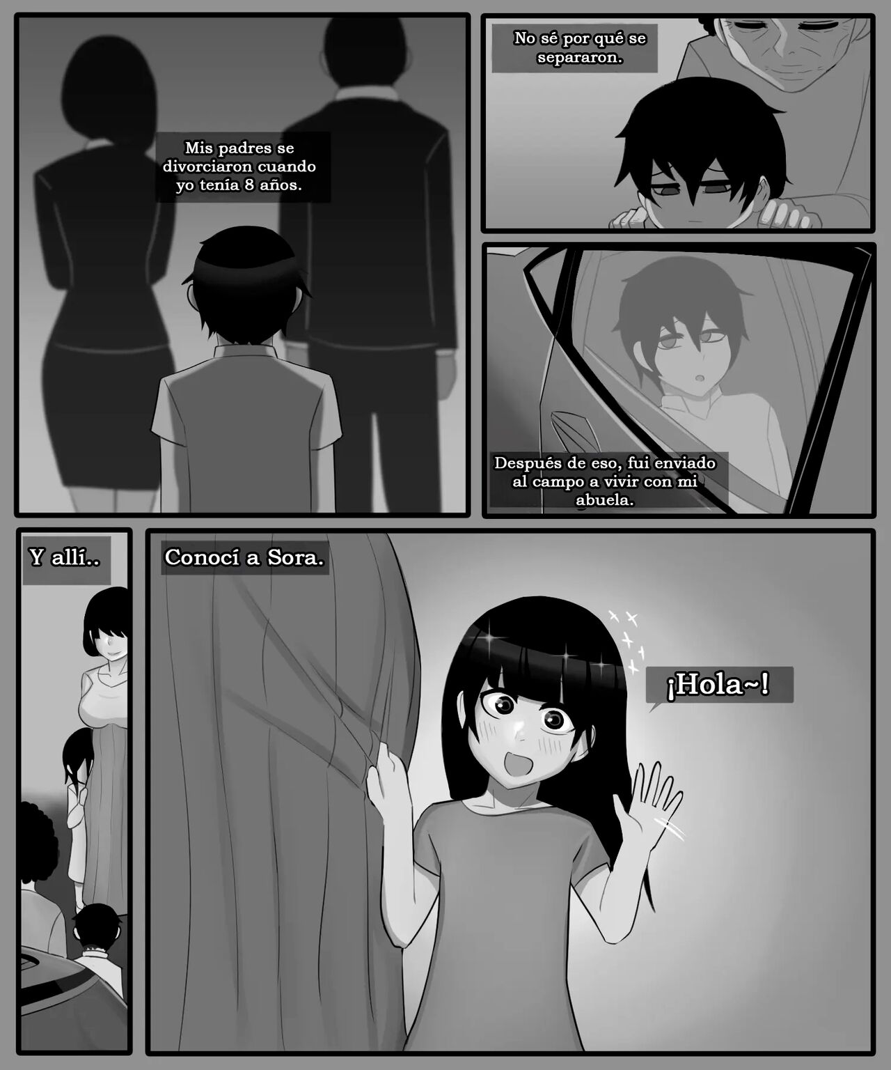 [BlackGG] La Historia de Cómo mi Amiga de la Infancia se Convirtió en la Amante de mmi Padre Parte 1 [Spanish] [Insanos] Bildnummer 2