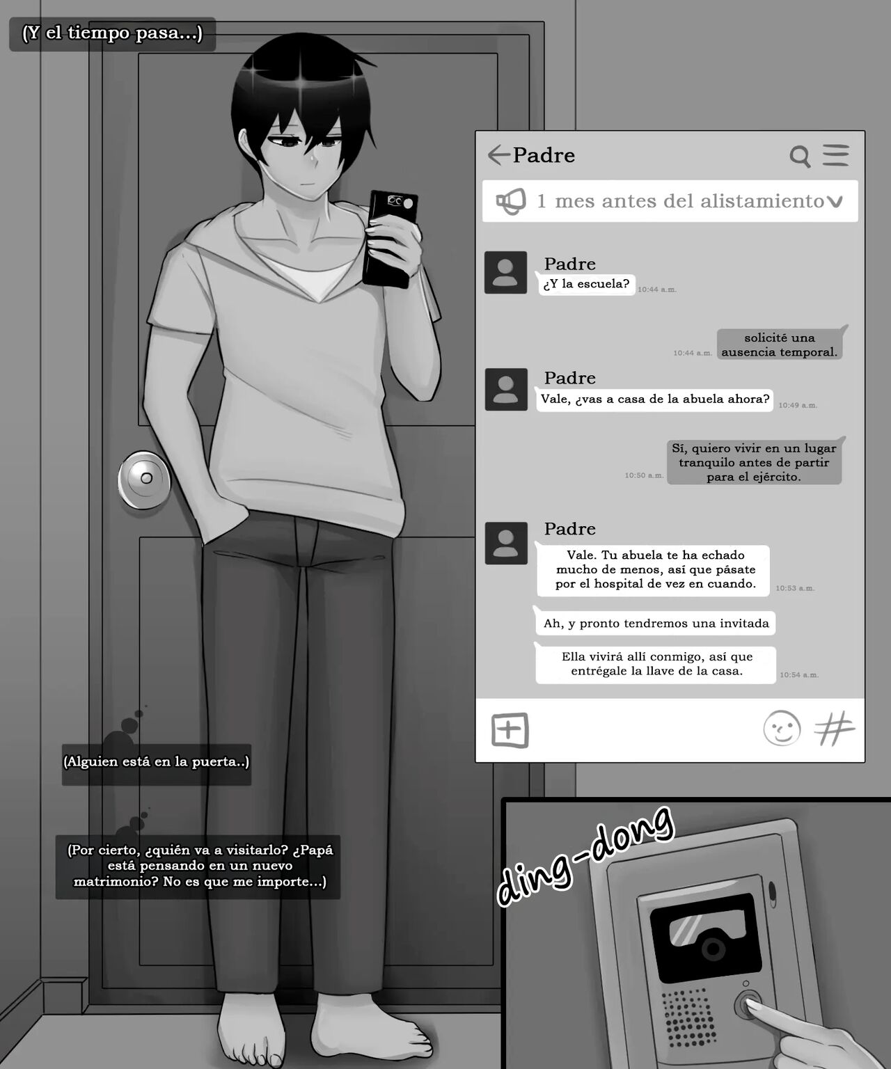 [BlackGG] La Historia de Cómo mi Amiga de la Infancia se Convirtió en la Amante de mmi Padre Parte 1 [Spanish] [Insanos] Bildnummer 5