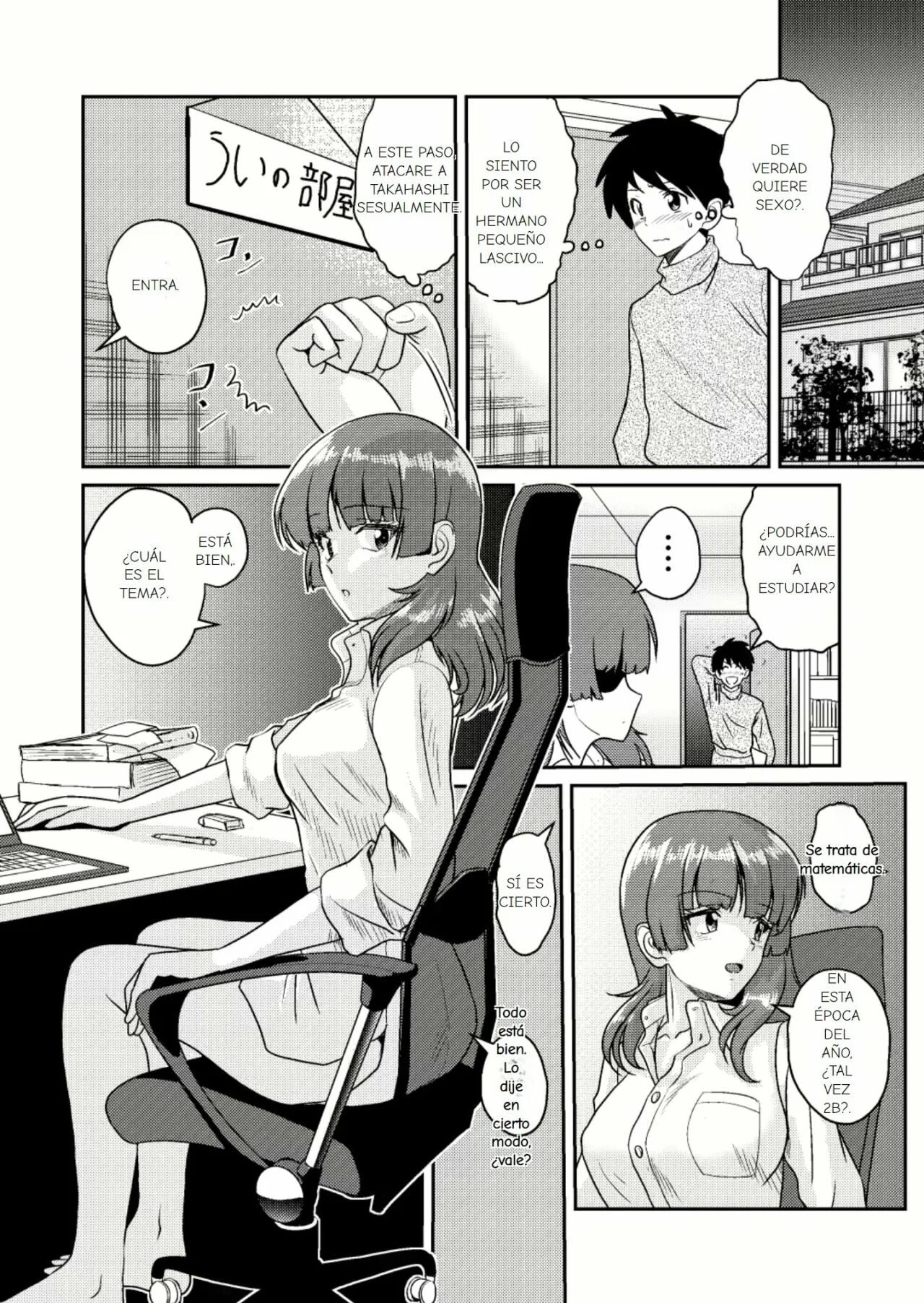 [Sonpuushi (Ikunawa Naniro)] Shin Kazoku Ii no? (3) "Onee-chan no Hajimete Zenbu Ageru..." | ¿Es Buena la Nueva Familia？(3) "Onee-chan te Dará su Primera Vez en Todo..." [Spanish] [Earl Hickey0] 画像番号 18