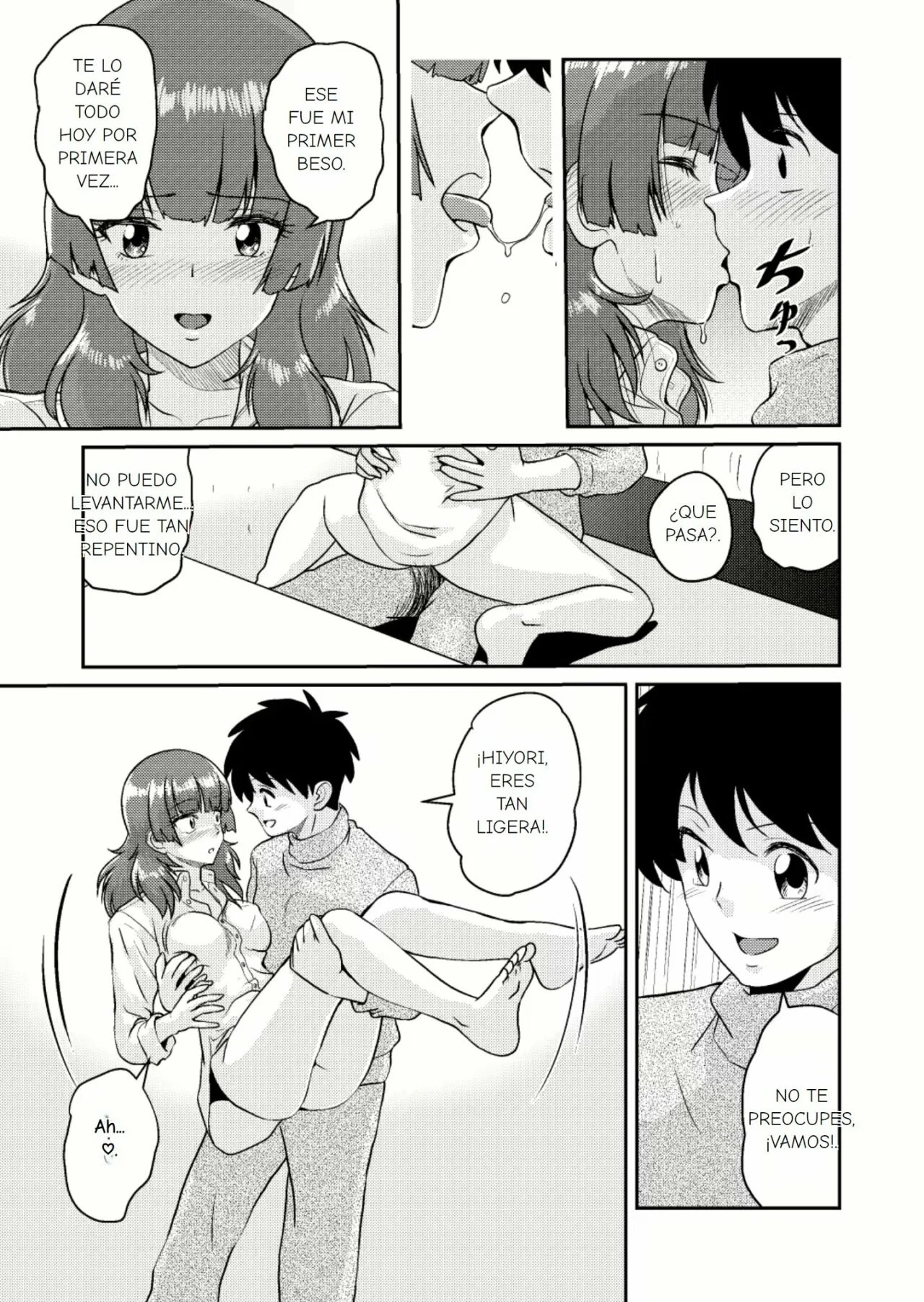 [Sonpuushi (Ikunawa Naniro)] Shin Kazoku Ii no? (3) "Onee-chan no Hajimete Zenbu Ageru..." | ¿Es Buena la Nueva Familia？(3) "Onee-chan te Dará su Primera Vez en Todo..." [Spanish] [Earl Hickey0] 画像番号 23