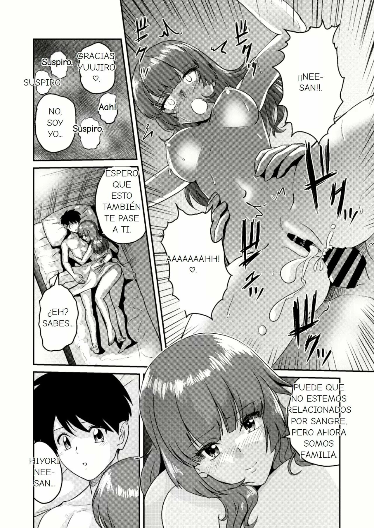 [Sonpuushi (Ikunawa Naniro)] Shin Kazoku Ii no? (3) "Onee-chan no Hajimete Zenbu Ageru..." | ¿Es Buena la Nueva Familia？(3) "Onee-chan te Dará su Primera Vez en Todo..." [Spanish] [Earl Hickey0] 画像番号 32