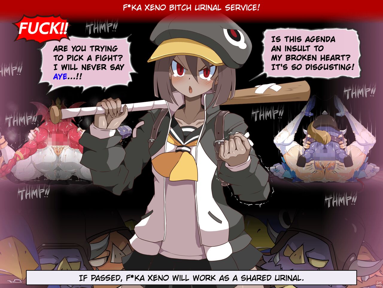 [Dismania(Dismania)] [ apude taiō CG shū] betsujigen no nikubenki - XENO Bitch Urinals / ver1.004 (English) 图片编号 13