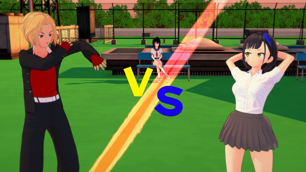 [てんりゅう] アンケートマッチ1 レイvsソラ！痴漢男子を懲罰せよ 图片编号 1