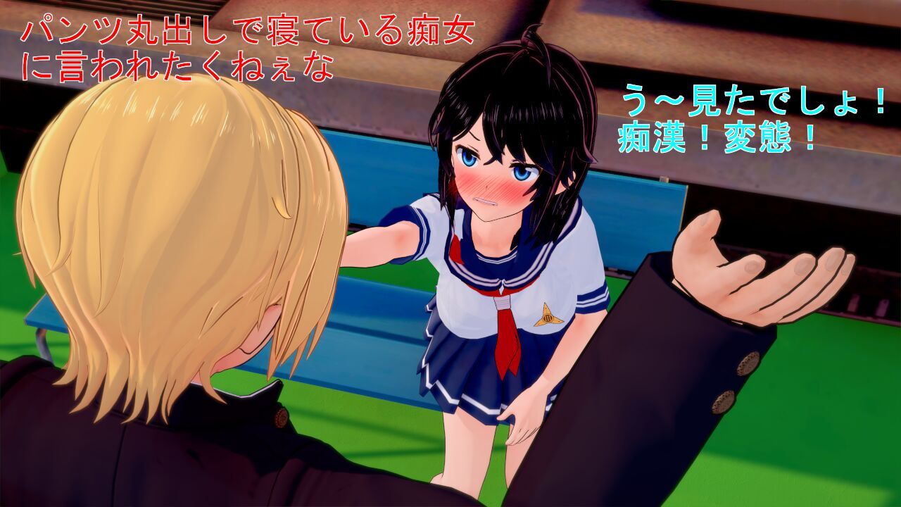 [てんりゅう] アンケートマッチ1 レイvsソラ！痴漢男子を懲罰せよ 图片编号 14