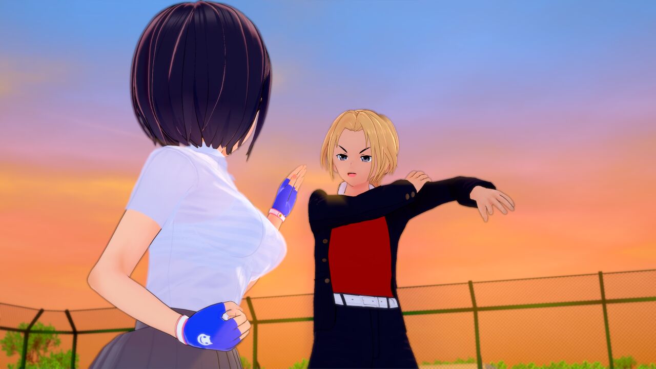 [てんりゅう] アンケートマッチ1 レイvsソラ！痴漢男子を懲罰せよ 图片编号 21