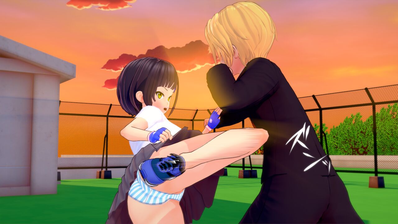 [てんりゅう] アンケートマッチ1 レイvsソラ！痴漢男子を懲罰せよ 图片编号 25