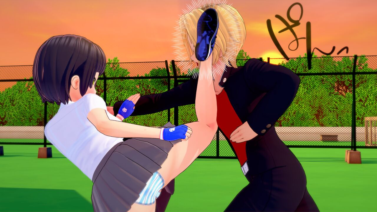 [てんりゅう] アンケートマッチ1 レイvsソラ！痴漢男子を懲罰せよ 图片编号 26