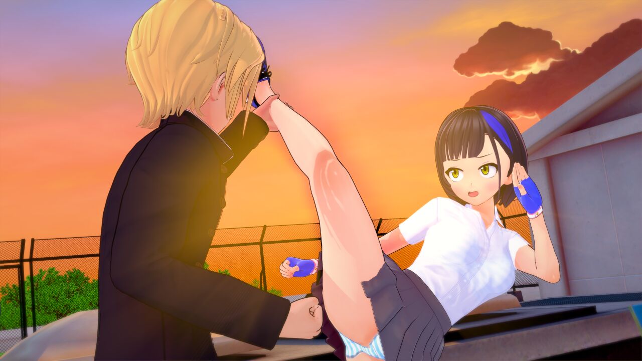 [てんりゅう] アンケートマッチ1 レイvsソラ！痴漢男子を懲罰せよ 图片编号 29