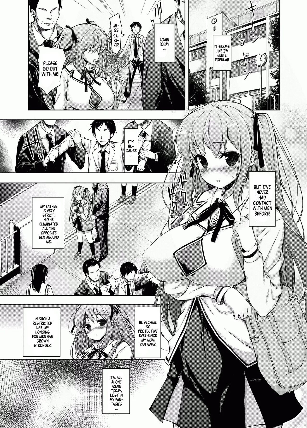 [Massaratou (Motomushi)] Ojou-sama to Kabe no Ana. [English] [NonoScans] [Digital] Bildnummer 2
