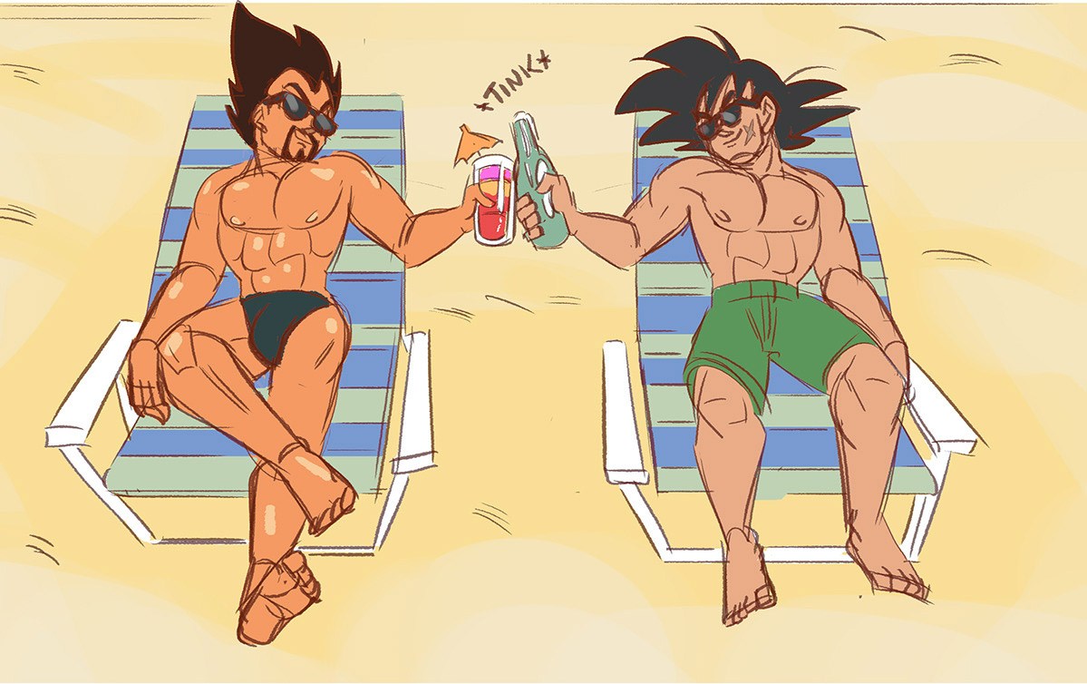 funsexydragonball Summer Paradise 1 e 2 Bulma rei vegeta Chichi Bardock 이미지 번호 21