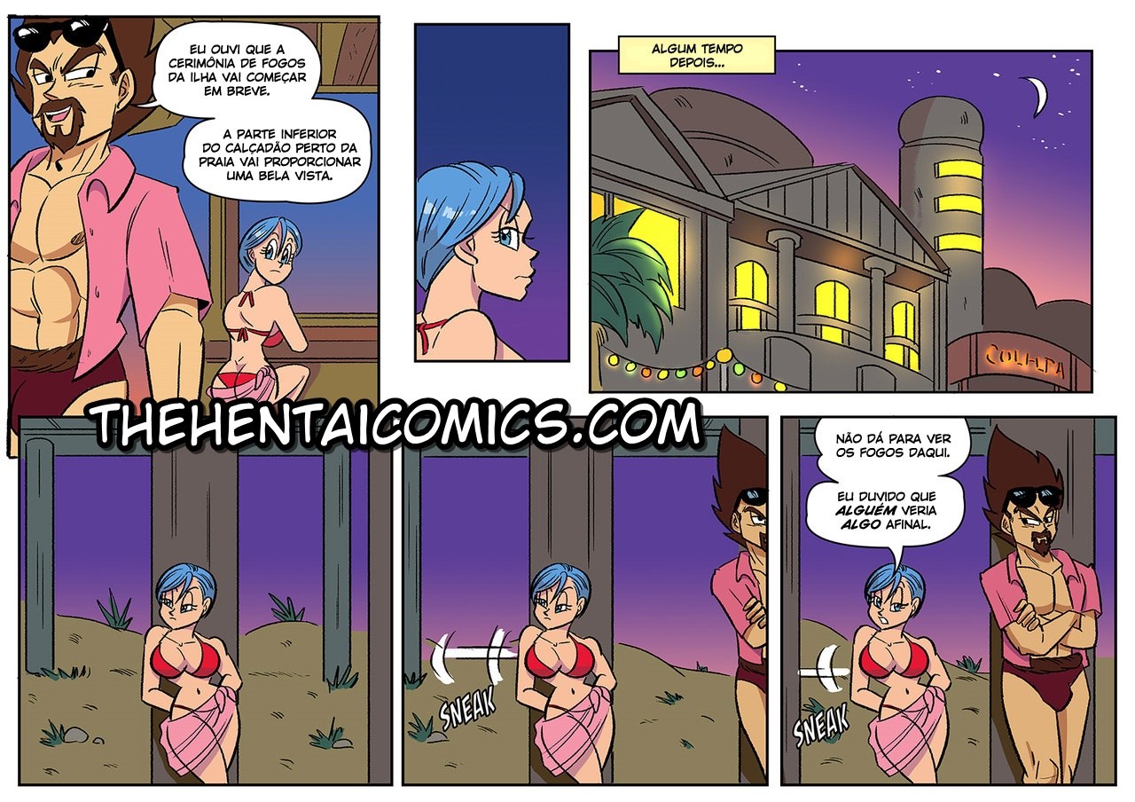funsexydragonball Summer Paradise 1 e 2 Bulma rei vegeta Chichi Bardock 이미지 번호 25