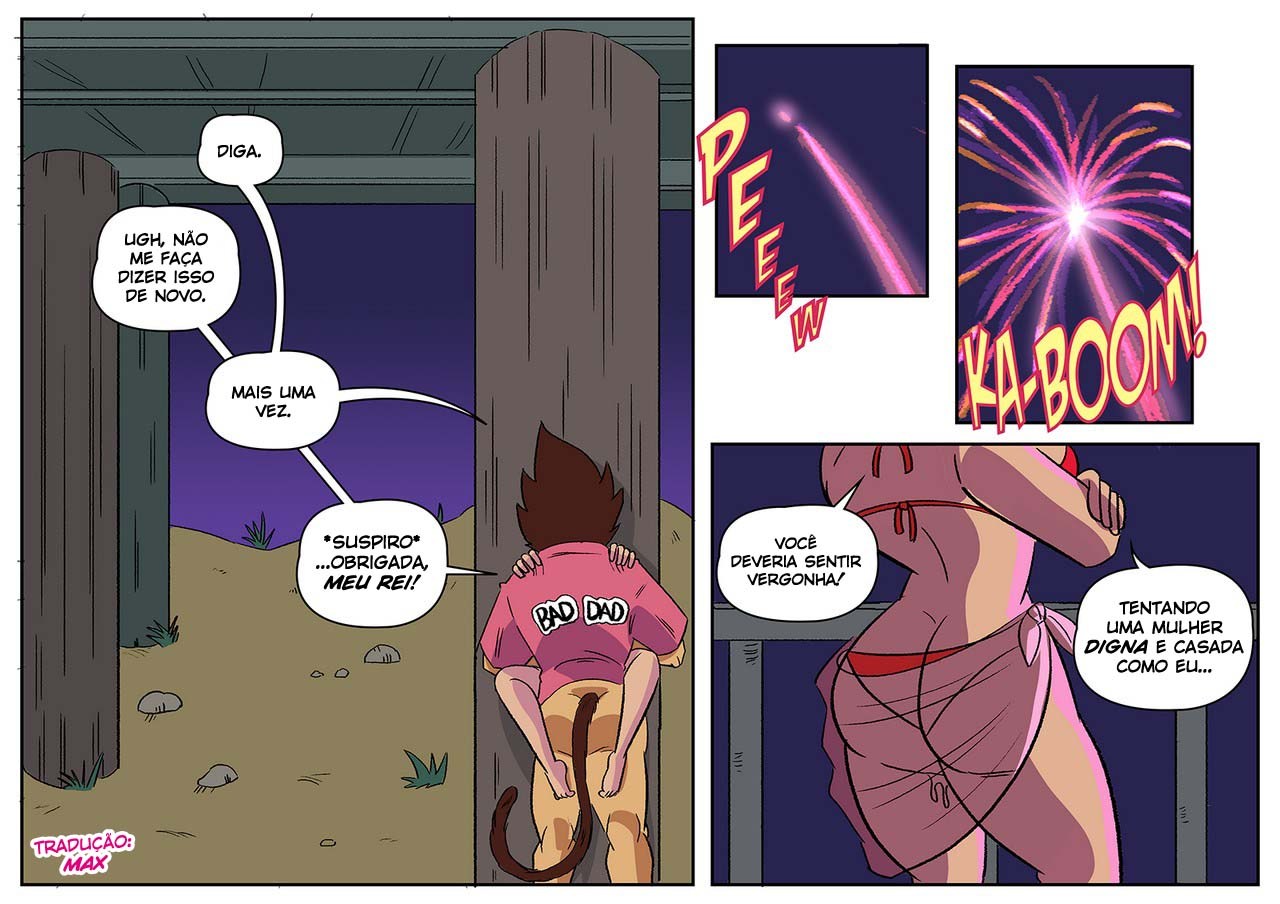 funsexydragonball Summer Paradise 1 e 2 Bulma rei vegeta Chichi Bardock 이미지 번호 37