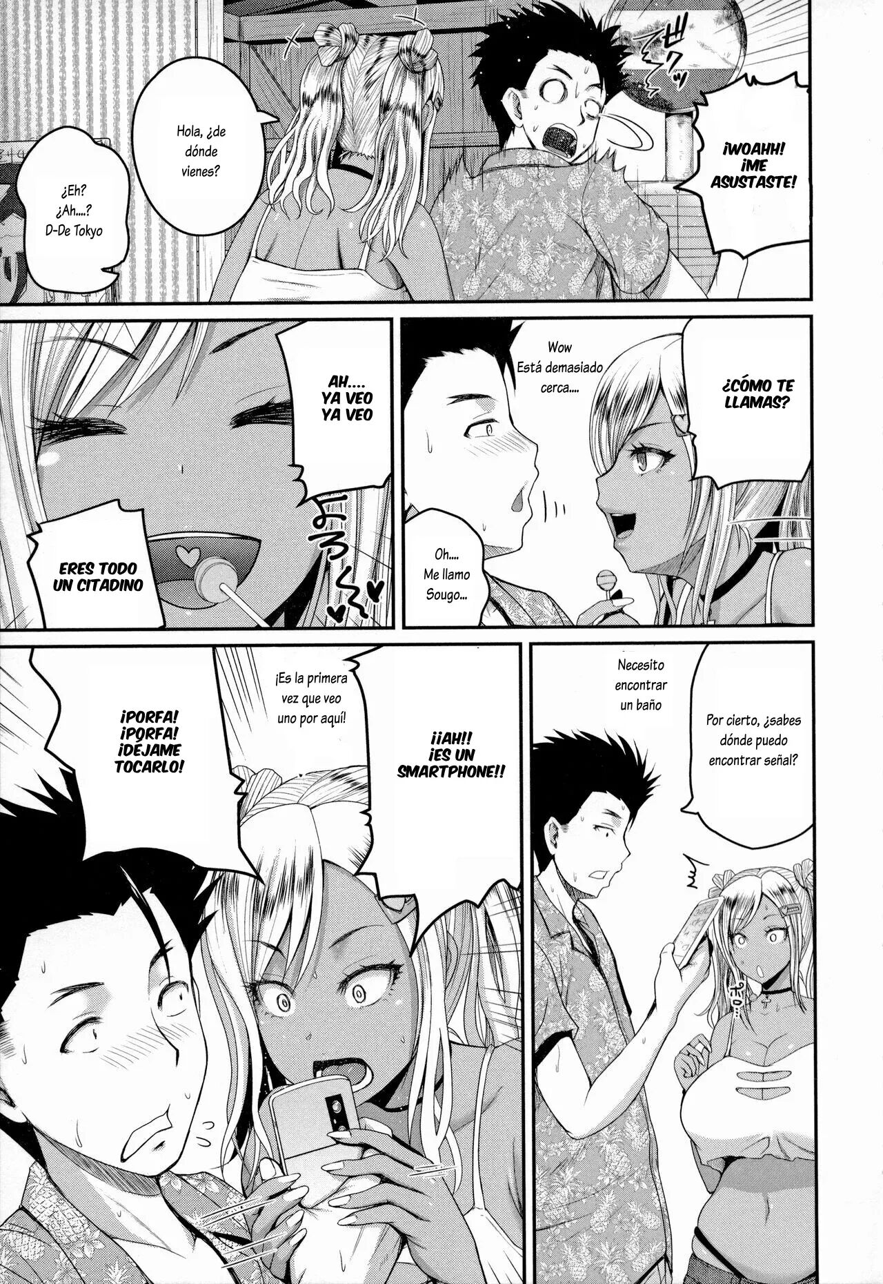 [Yoshimura Tatsumaki] Invite! SEX-darake no Shima desu ga Nani ka? 1-4 [Spanish] [Lovely Diablesse Scan] image number 9