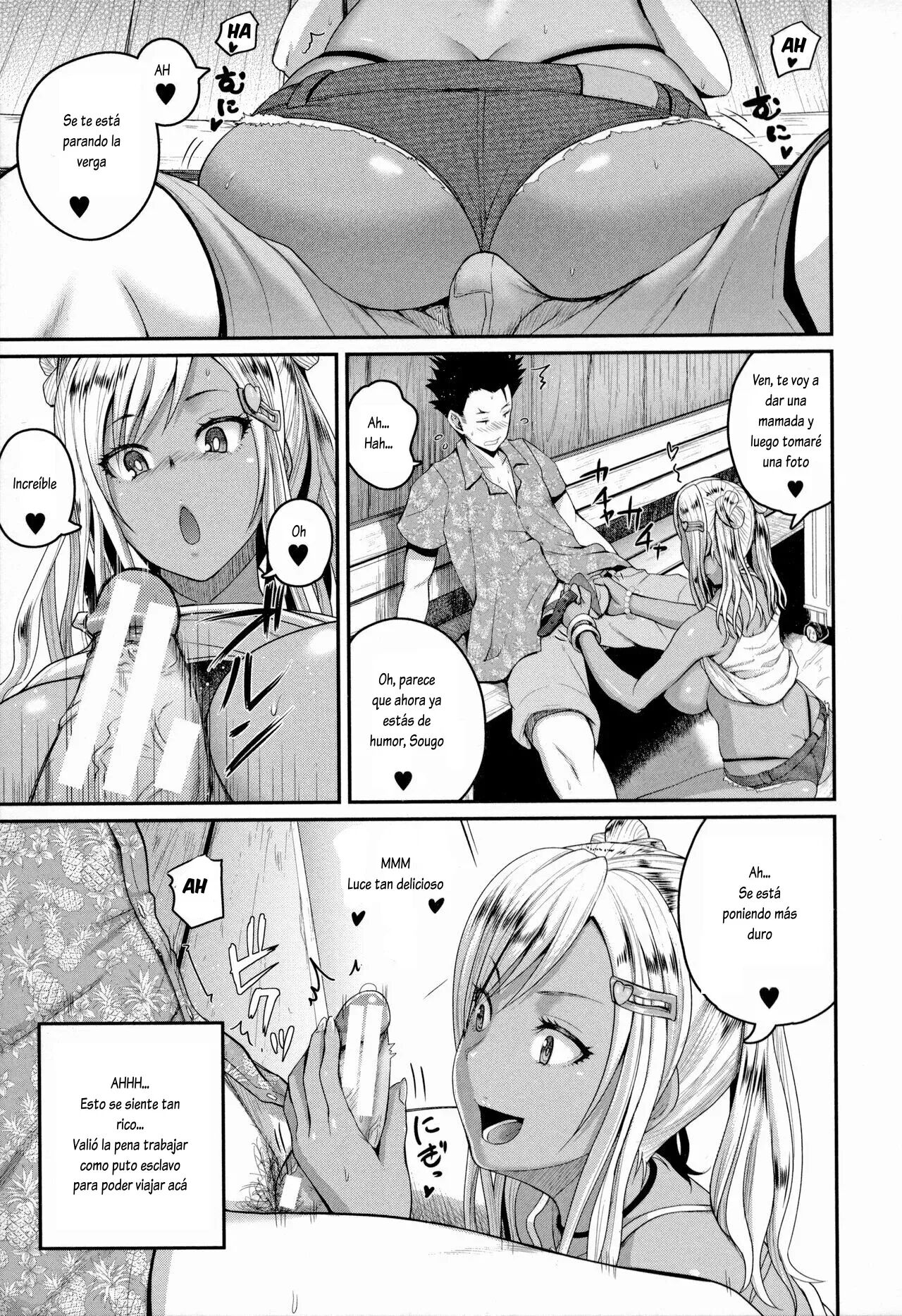 [Yoshimura Tatsumaki] Invite! SEX-darake no Shima desu ga Nani ka? 1-4 [Spanish] [Lovely Diablesse Scan] image number 13