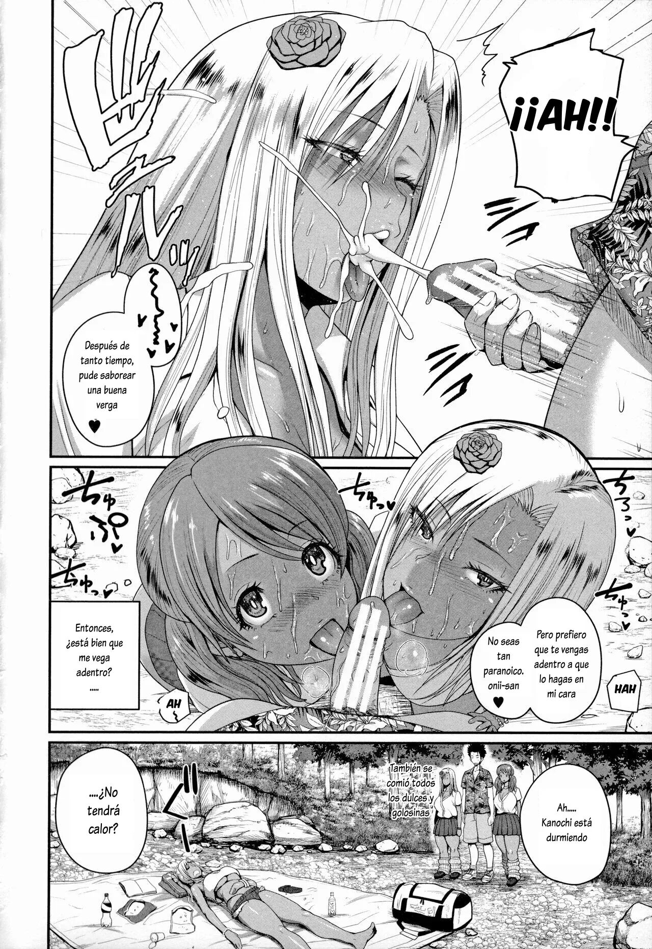 [Yoshimura Tatsumaki] Invite! SEX-darake no Shima desu ga Nani ka? 1-4 [Spanish] [Lovely Diablesse Scan] image number 42