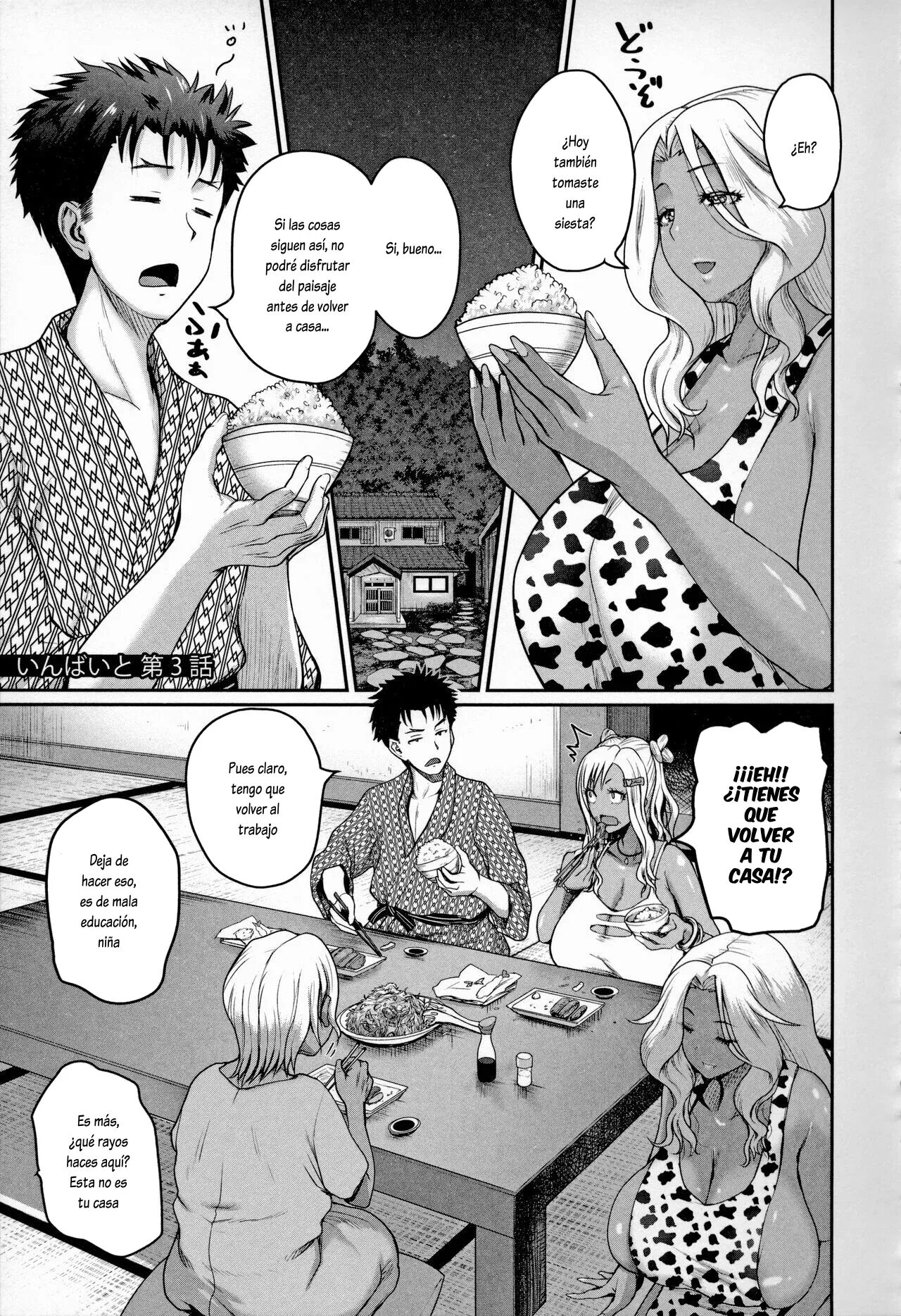 [Yoshimura Tatsumaki] Invite! SEX-darake no Shima desu ga Nani ka? 1-4 [Spanish] [Lovely Diablesse Scan] image number 83