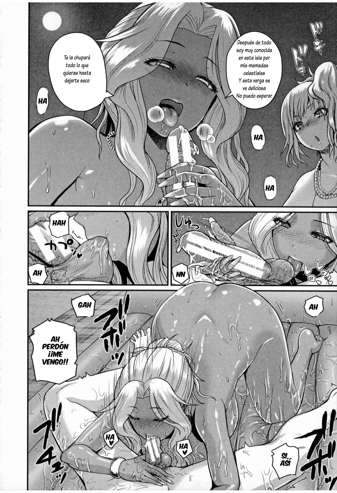 [Yoshimura Tatsumaki] Invite! SEX-darake no Shima desu ga Nani ka? 1-4 [Spanish] [Lovely Diablesse Scan] image number 94