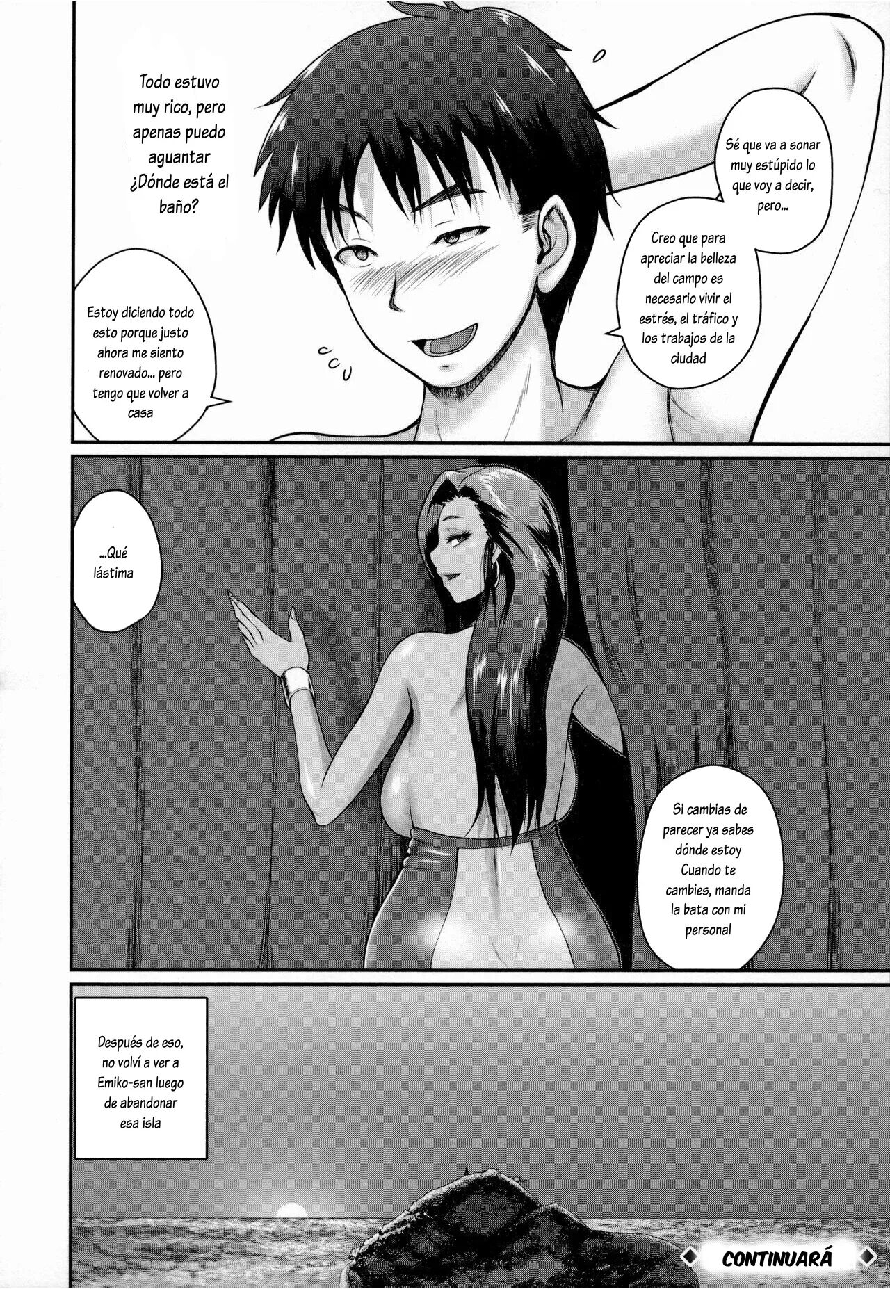 [Yoshimura Tatsumaki] Invite! SEX-darake no Shima desu ga Nani ka? 1-4 [Spanish] [Lovely Diablesse Scan] image number 136