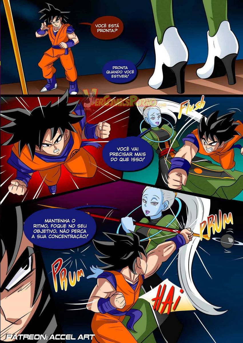 Goku e Vados No Treinamento Sexual 이미지 번호 4