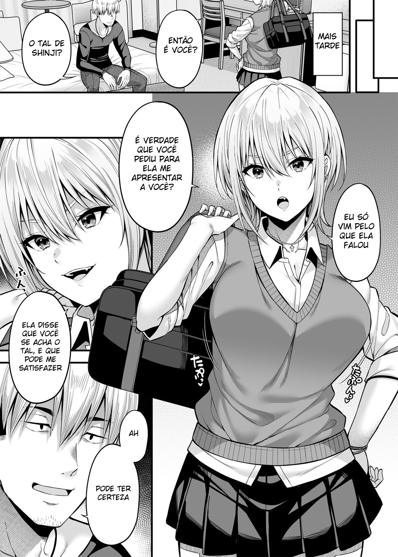 [Fujiya (Nectar)] Gyakuten Enkou 2 ~Ore ga Kawareru Sekai~ [Portuguese-BR] 图片编号 8