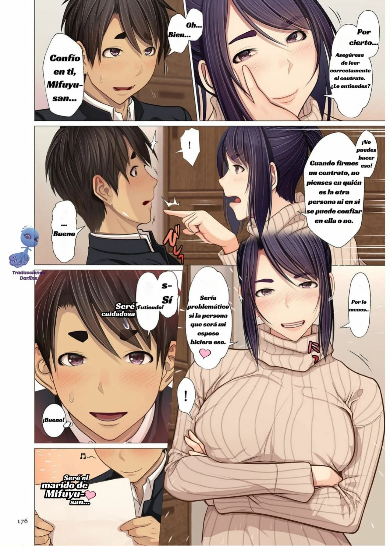 [Emori Uki] Oba-chan no waki to ase to futari no ashita Tomorrow (COMIC Kuriberon DUMA 2022-01 Vol. 32) [Spanish] [Darfinx] image number 2