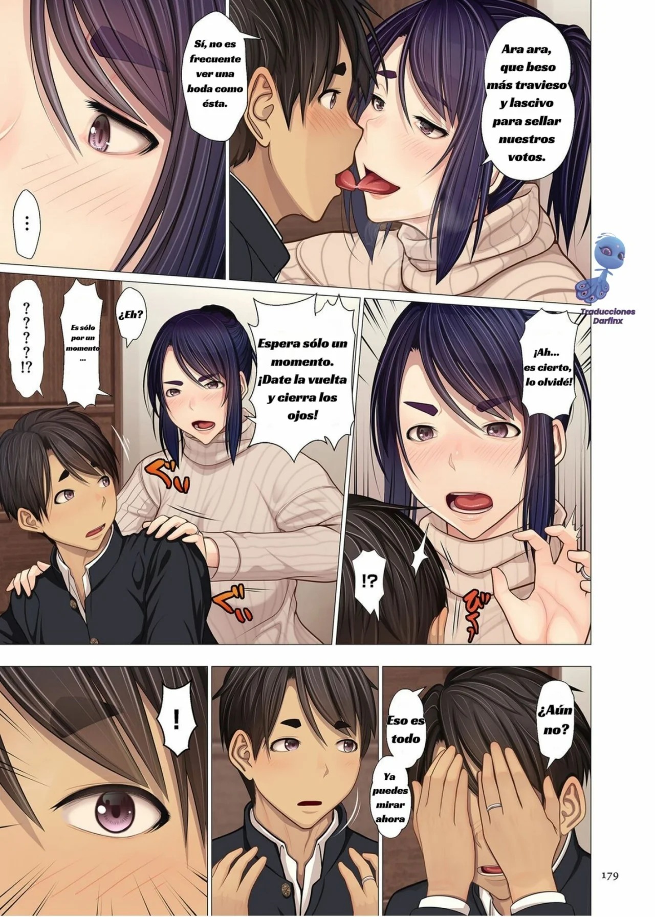 [Emori Uki] Oba-chan no waki to ase to futari no ashita Tomorrow (COMIC Kuriberon DUMA 2022-01 Vol. 32) [Spanish] [Darfinx] image number 5