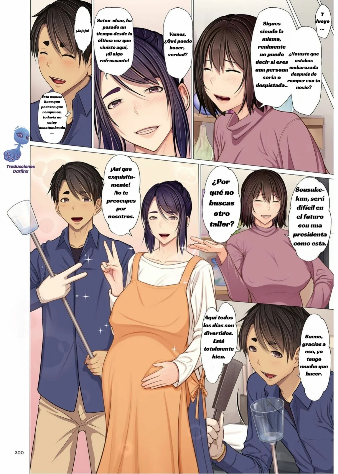 [Emori Uki] Oba-chan no waki to ase to futari no ashita Tomorrow (COMIC Kuriberon DUMA 2022-01 Vol. 32) [Spanish] [Darfinx] image number 26