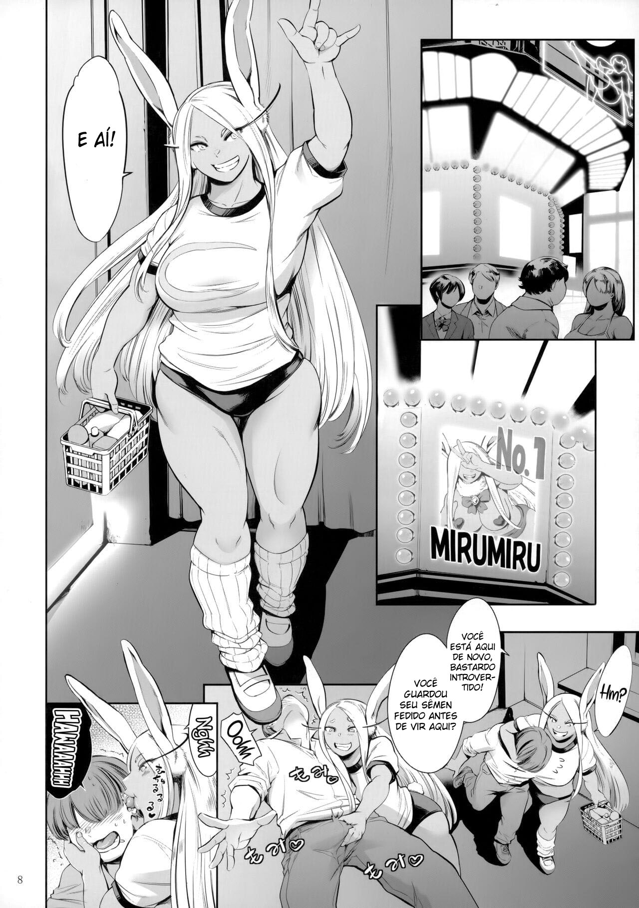 [Maguro☆Fiction (Tuna Empire)] Goshimei wa Usagi desu ka | Is Your Request A Bunny? (Boku no Hero Academia) [Portuguese-BR] image number 7