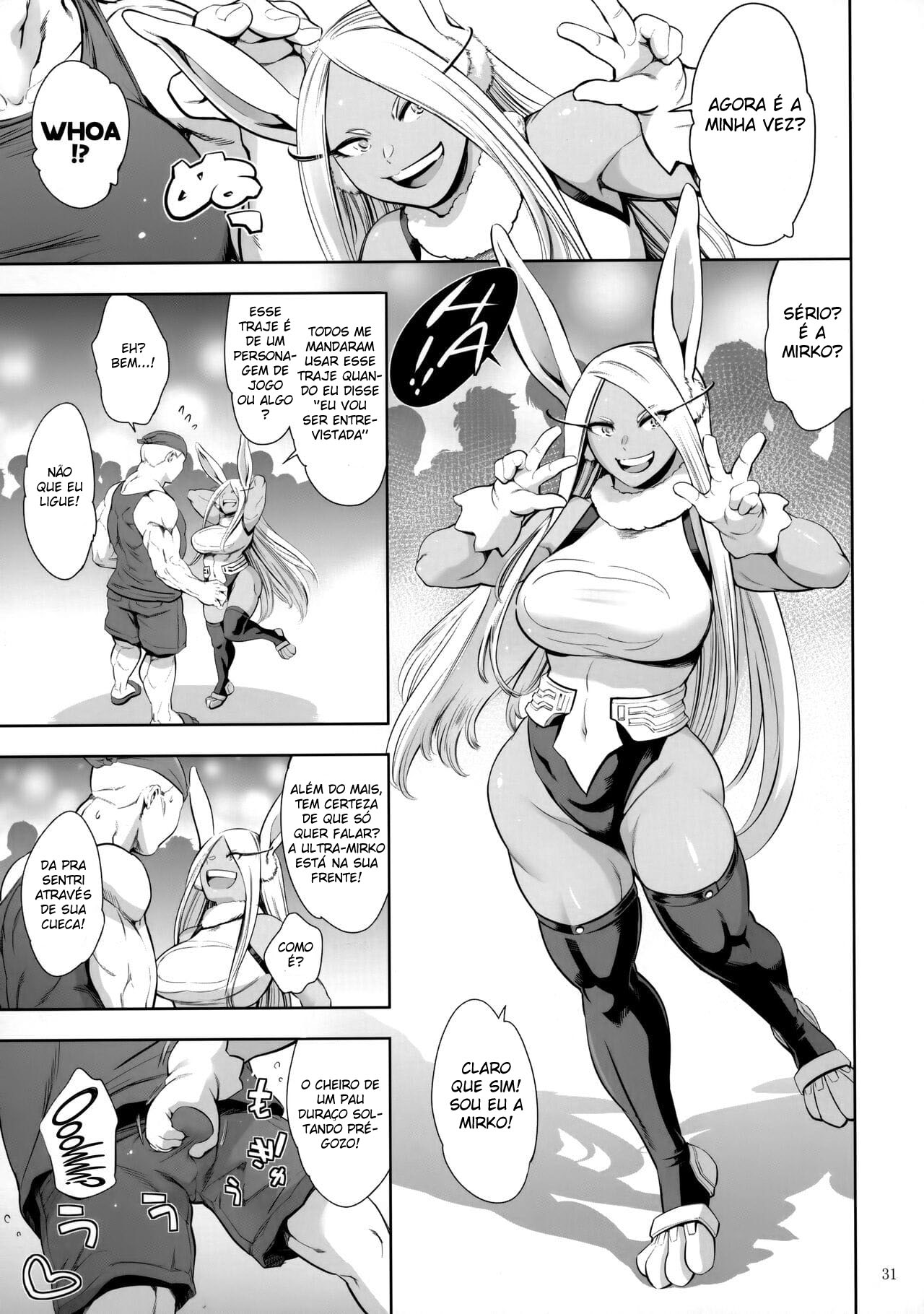 [Maguro☆Fiction (Tuna Empire)] Goshimei wa Usagi desu ka | Is Your Request A Bunny? (Boku no Hero Academia) [Portuguese-BR] 画像番号 30