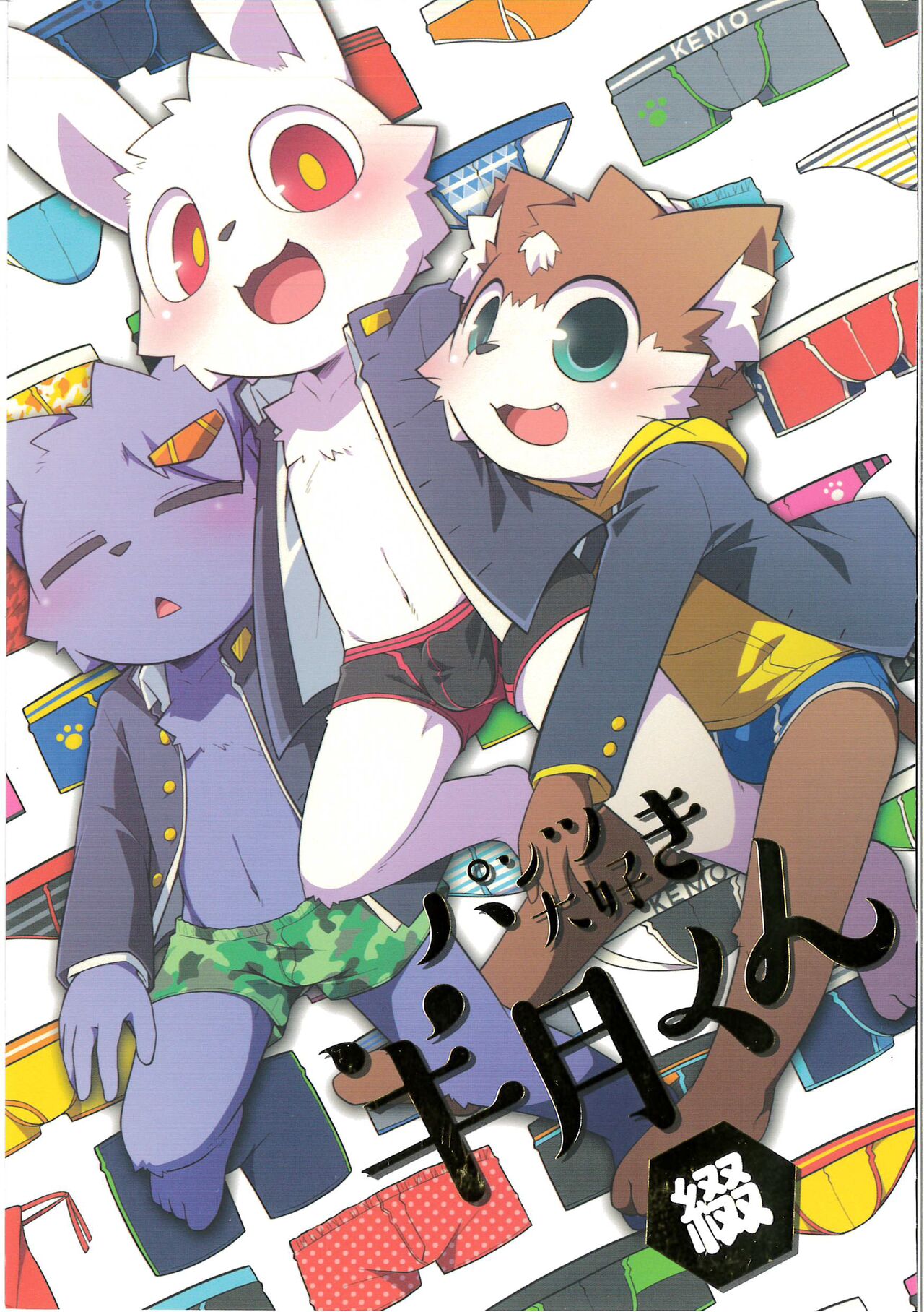 (Kemoket 9.5) [PELL-MELL WORKS (Various)] Pantsu daisuki Hantsuki-kun Tsuduri numero di immagine  1