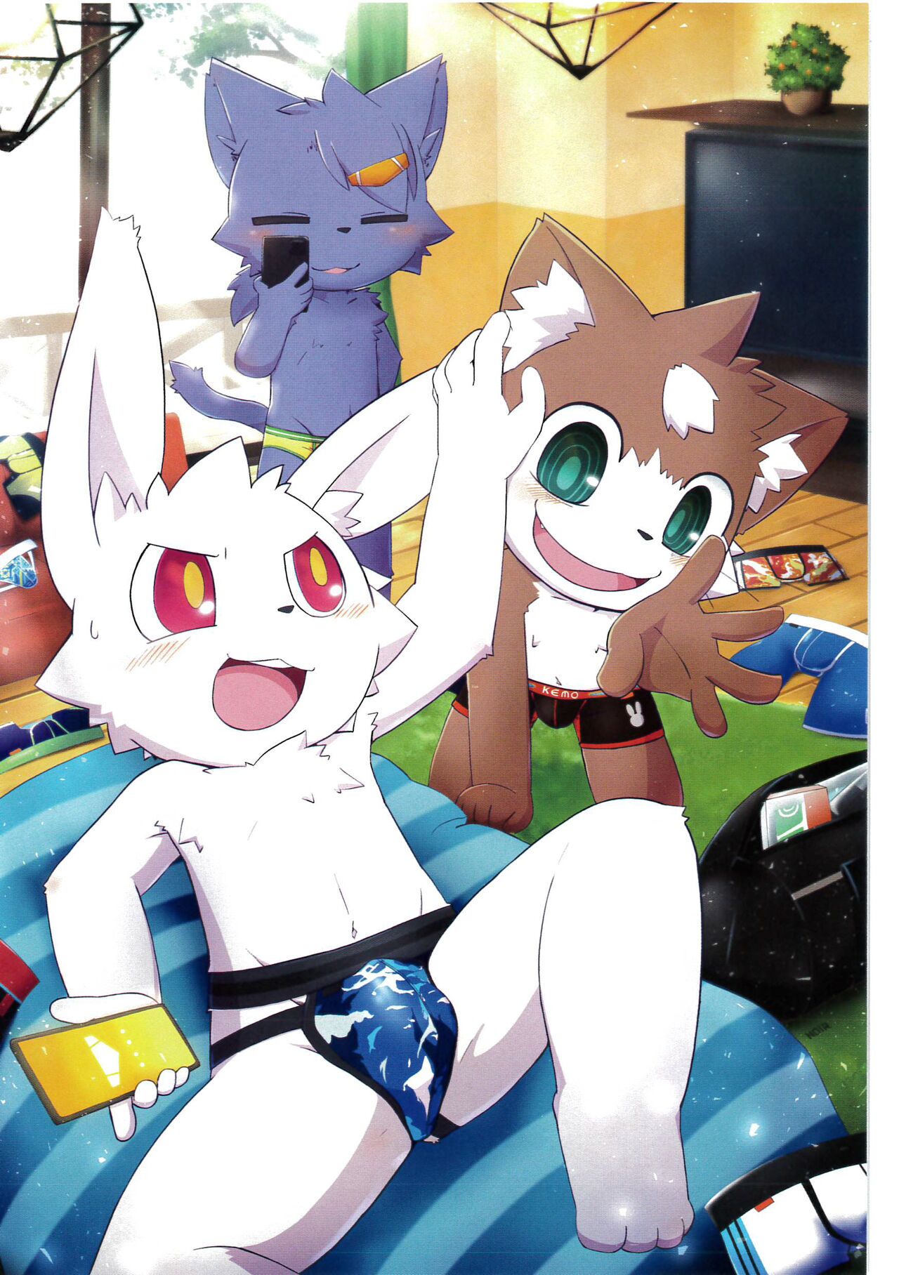 (Kemoket 9.5) [PELL-MELL WORKS (Various)] Pantsu daisuki Hantsuki-kun Tsuduri numero di immagine  15