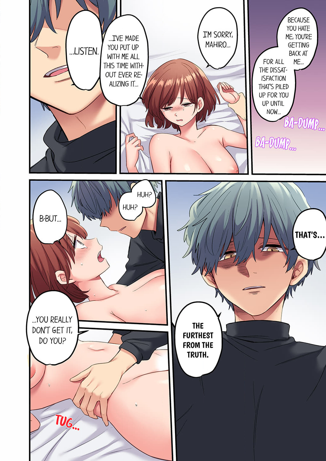 [Toba Ayuhata] Netorare SEX wa 1-Shuukan - Kuzu Osananajimi ni Ijimerarete, Ikasarete... 1-2 | Forced to Have Sex For a Week— Teased and Forced to Come by My Piece of Trash Childhood Friend 1-2 [English] numero di immagine  34