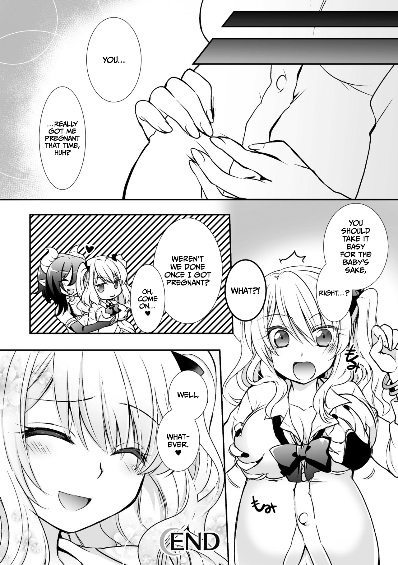 [Ousawa Kanata] Succubus to Yume no Tanezuke H! (2D Comic Magazine Yuri Ninshin Vol. 2) [English] [CulturedCommissions] [Digital] 图片编号 20