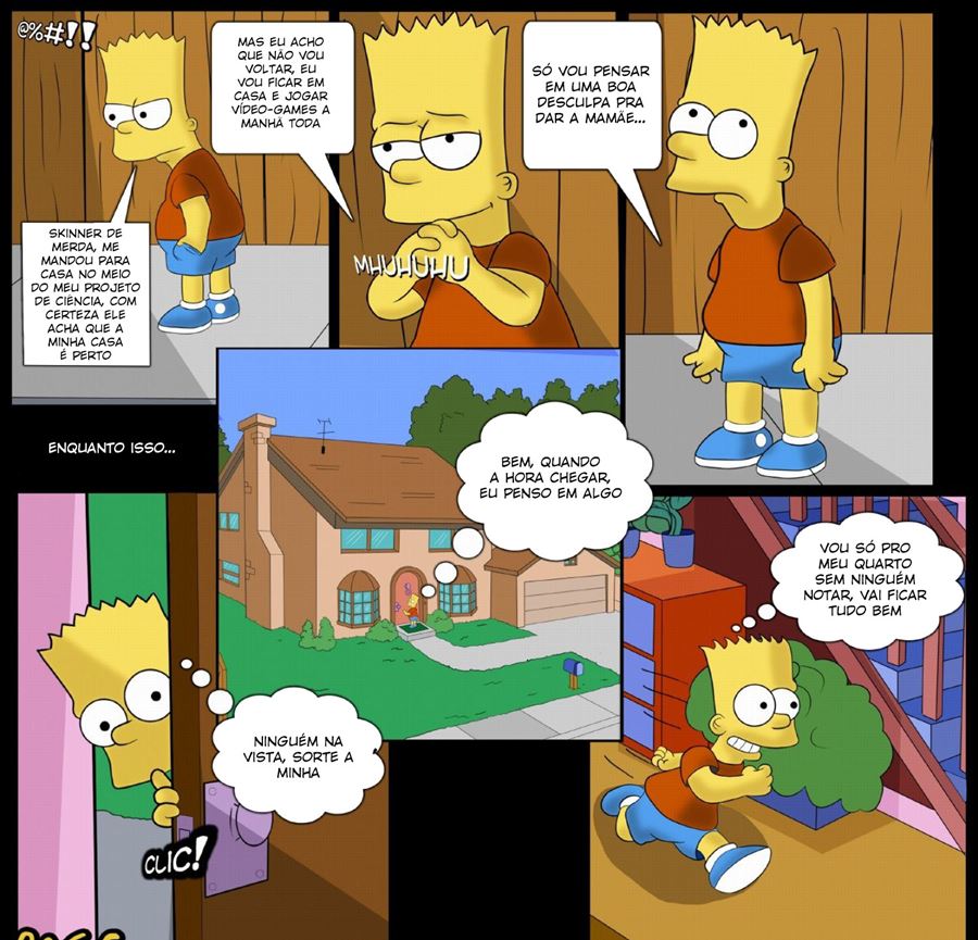 Os Simpsons Bart comendo a Marge numero di immagine  7