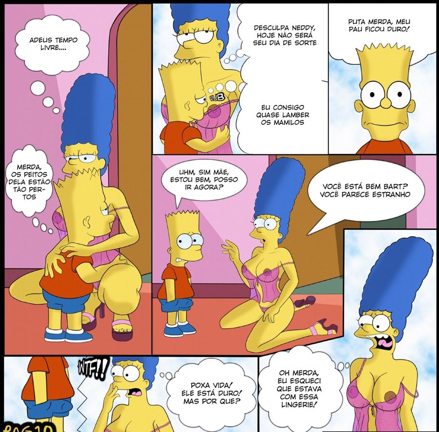 Os Simpsons Bart comendo a Marge numero di immagine  11