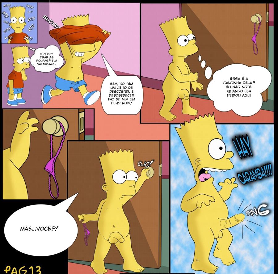 Os Simpsons Bart comendo a Marge numero di immagine  14