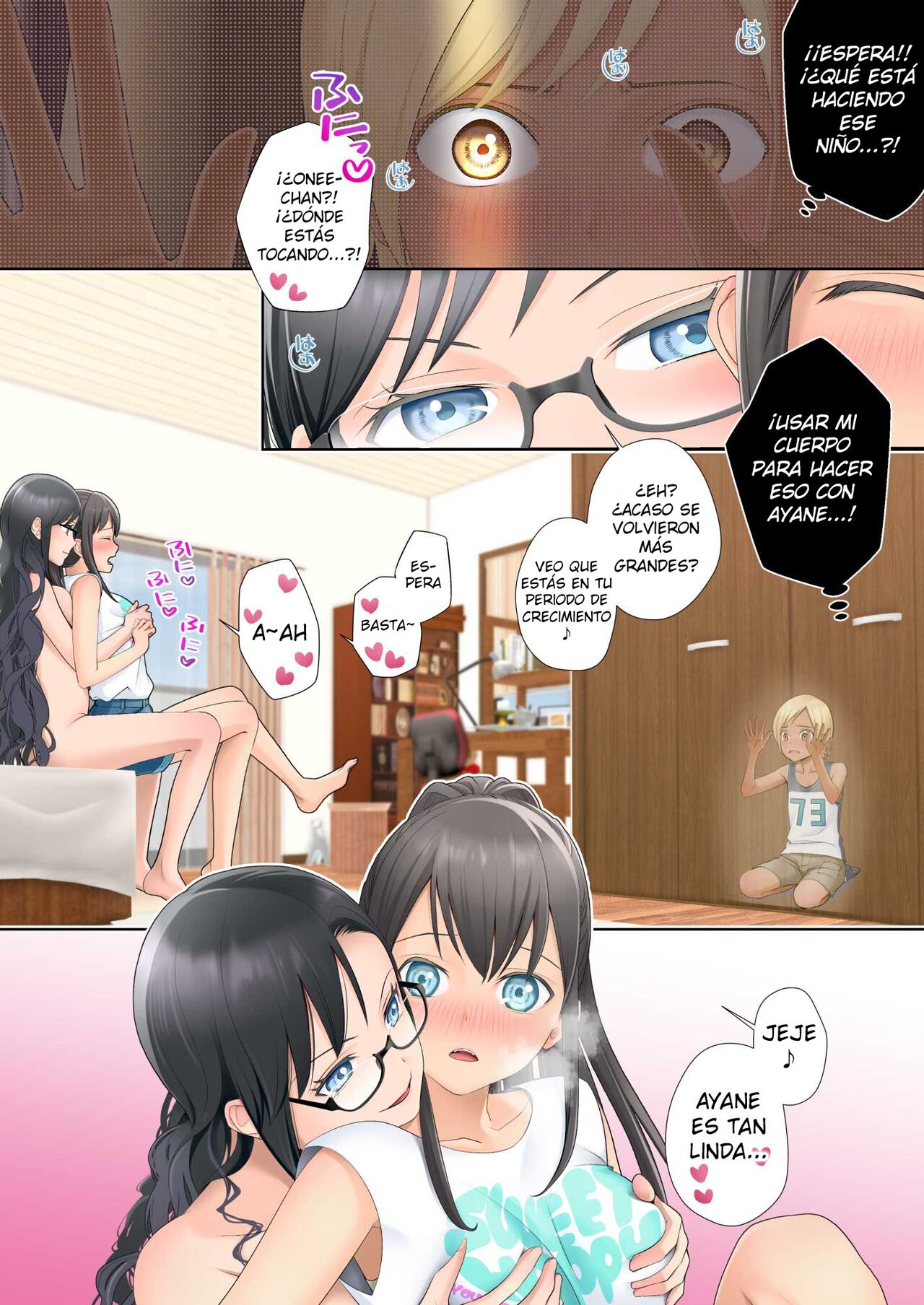 [Hairu Nukemichi (Joushi, Arubento)] Watashi swap Ore ~Kinjo no Sukebena Itazura-kko to Karada o Irekaerareta Watashi~ [Spanish] 画像番号 20
