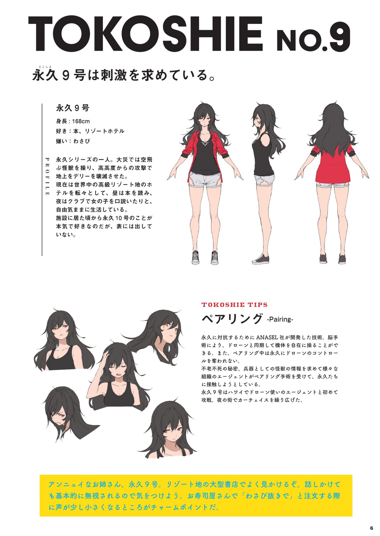 [MORION AIRLINE] TOKOSHIE x BULLET 设定资料集２ 6eme image