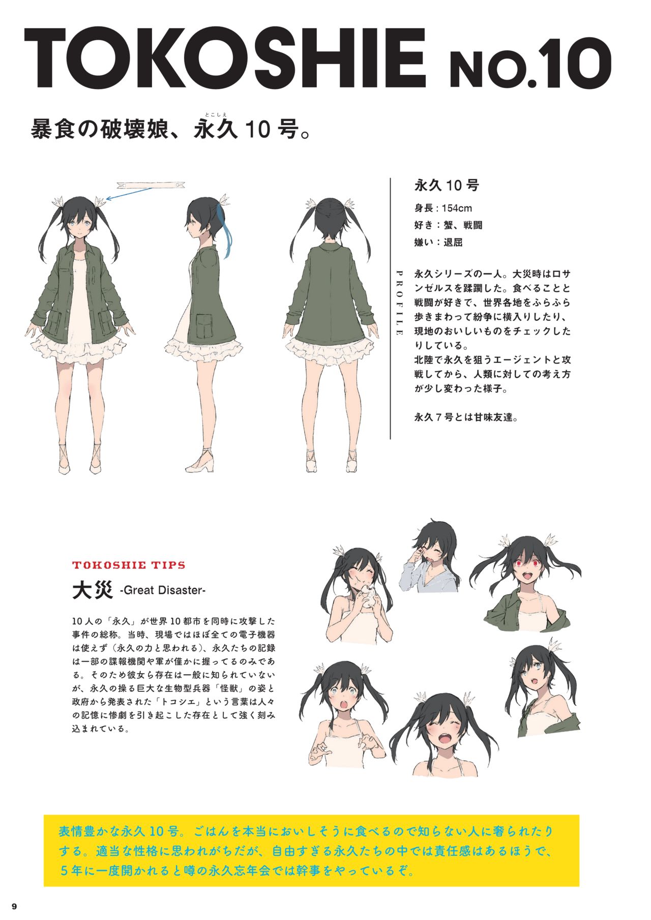 [MORION AIRLINE] TOKOSHIE x BULLET 设定资料集２ 9eme image