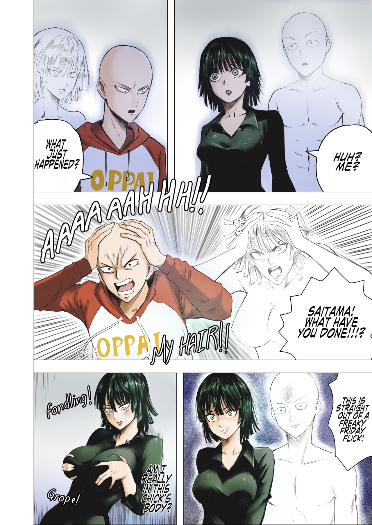 Aboleuk: It's Fubuki Tai-me! (One Punch Man) numero di immagine  4