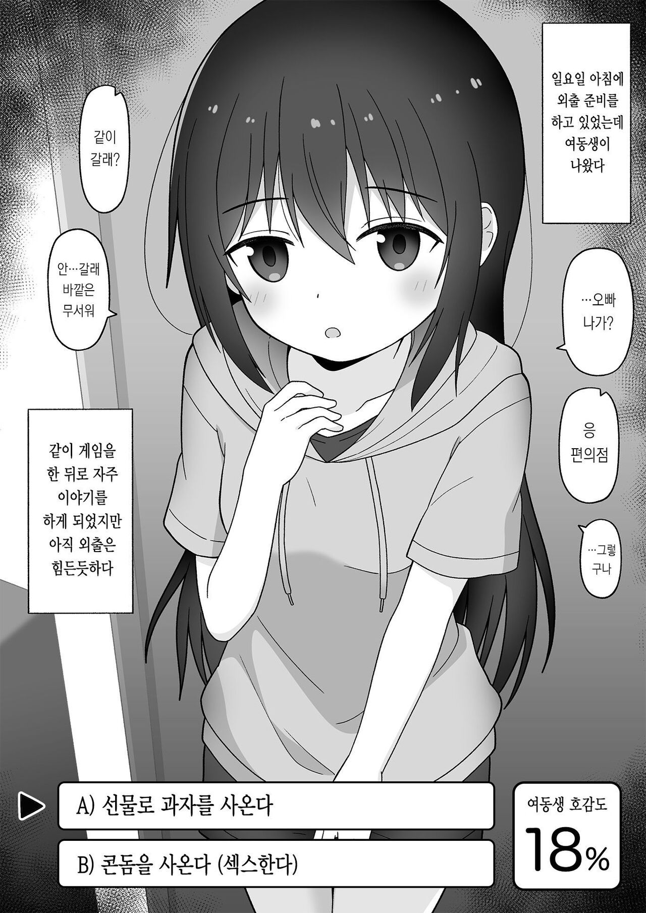 [Koyomiyama] Hikikomori no Gimai o Nantoka Shitai Ani no Hanashi  | 히키코모리 여동생을 어떻게든 해보려는 오빠의 이야기 [Korean] numero di immagine  7