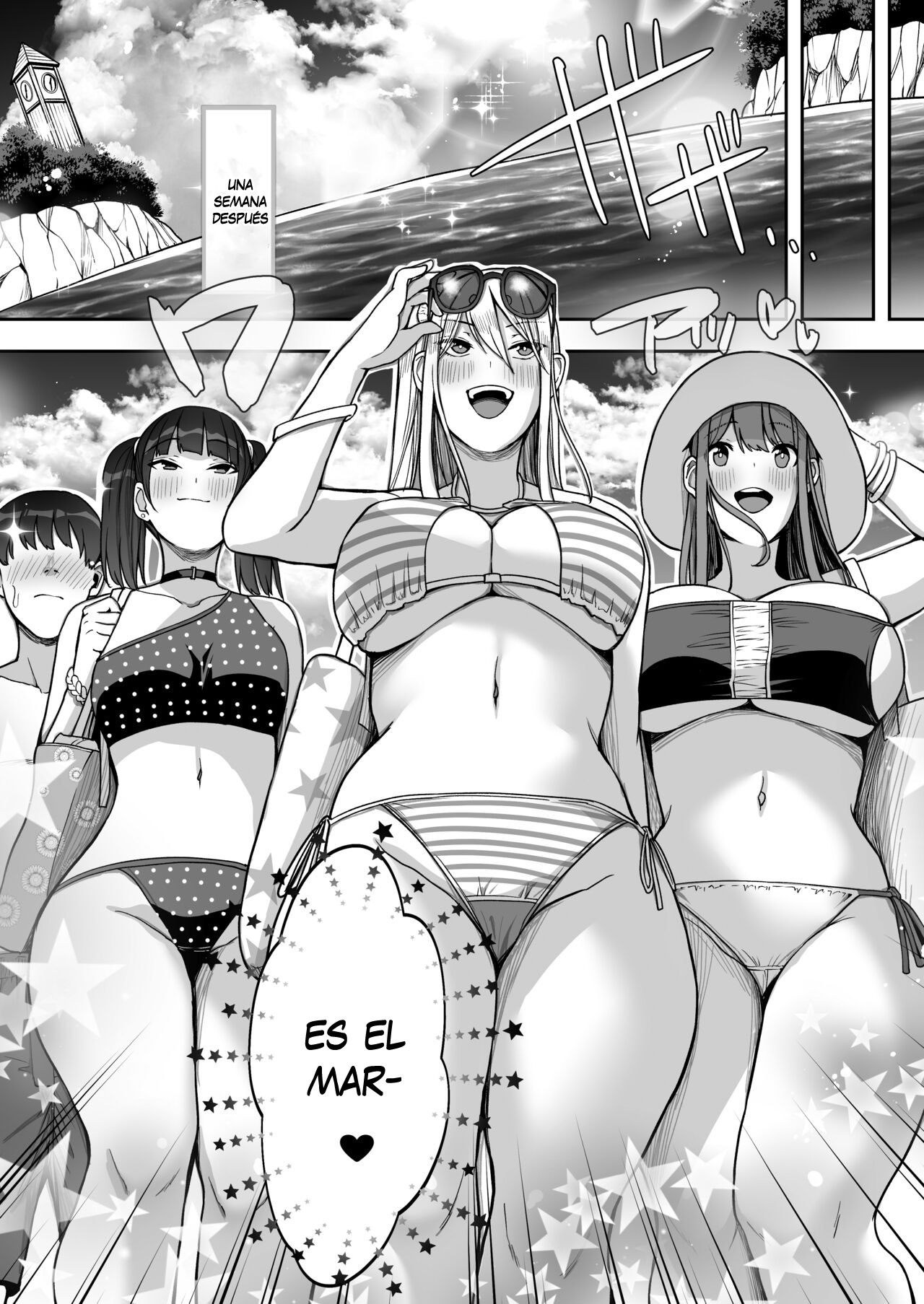 [Suinose] Game Suki no Gal-tachi to Ore no Heya de Shitai Houdai 2 [Spanish] [UNION ANIME + Neko Time] numero di immagine  5