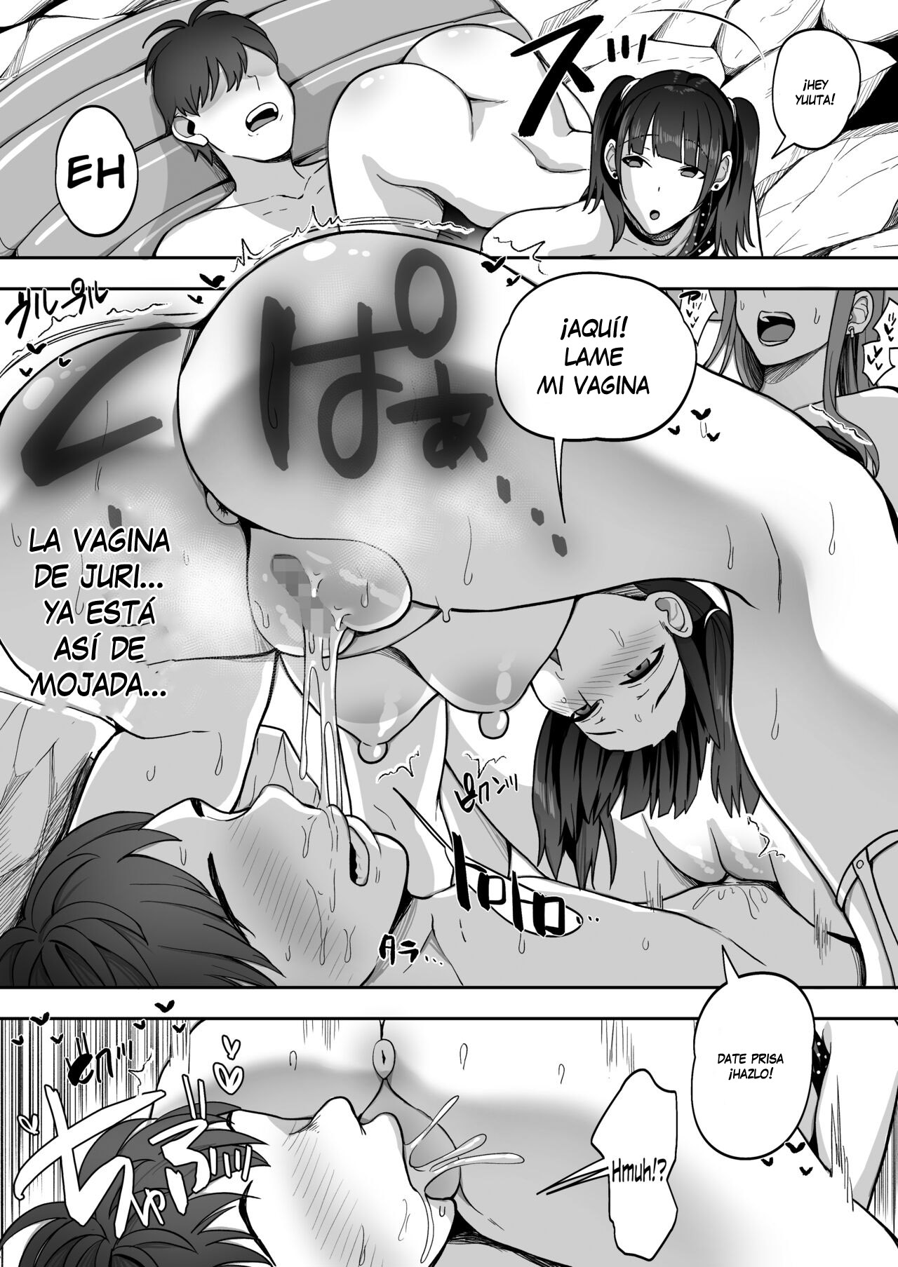 [Suinose] Game Suki no Gal-tachi to Ore no Heya de Shitai Houdai 2 [Spanish] [UNION ANIME + Neko Time] numero di immagine  20