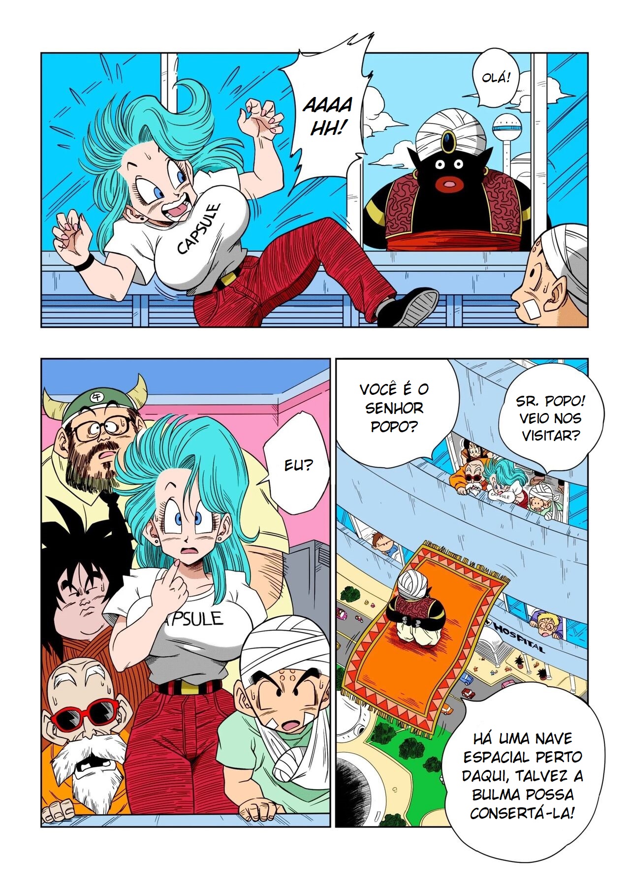 [Yamamoto (Yamamoto)] Dagon Ball - Bulma e o Senhor Popo (Dragon Ball) [Portuguese-BR] numero di immagine  4