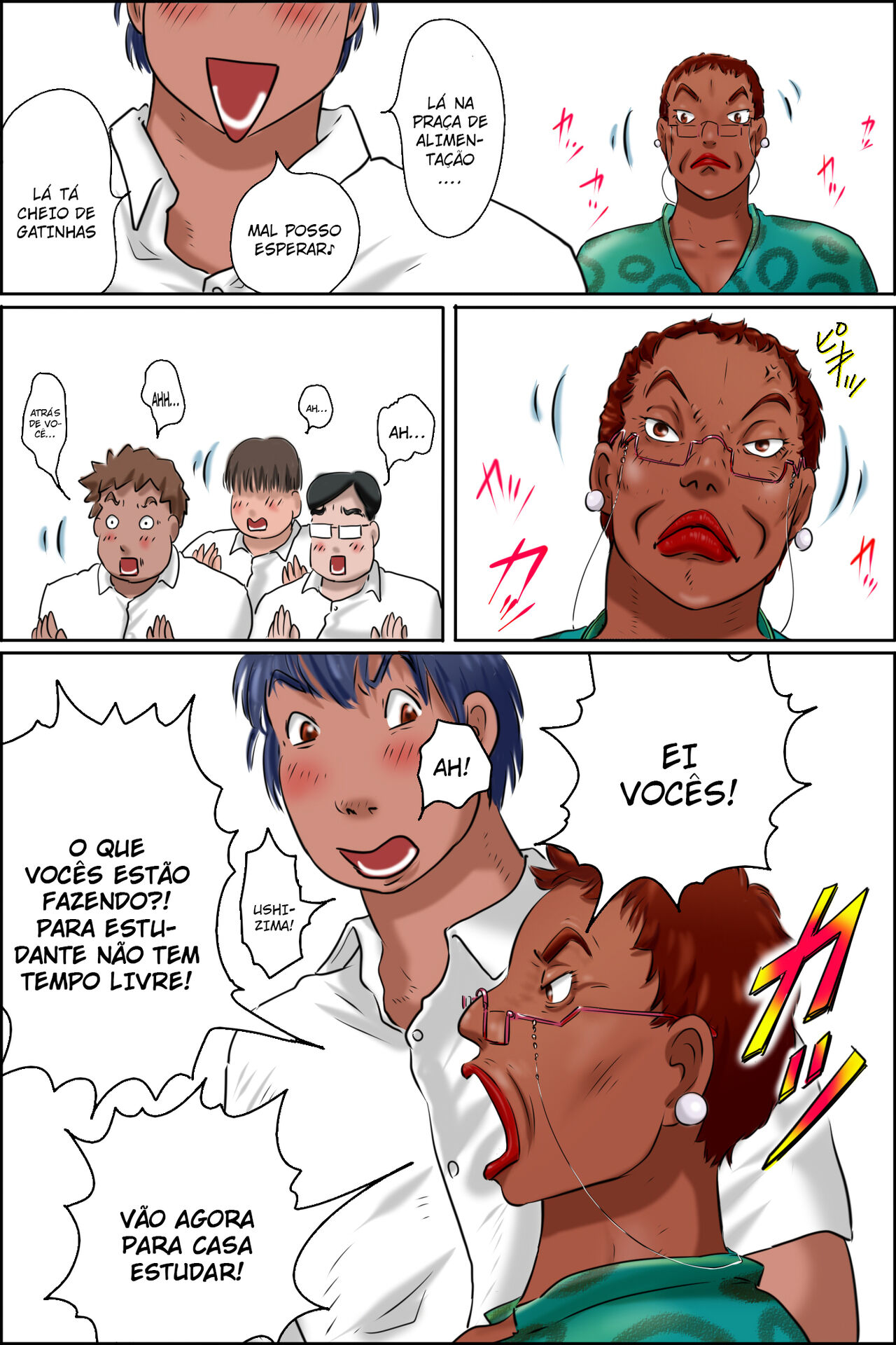 [Zenmai Kourogi] Ore no Kanojo wa Over Fifty -ai shite iru to itto kure- Minha namorada tem mais de cinquenta anos -Diga que você me ama- [português] 画像番号 3