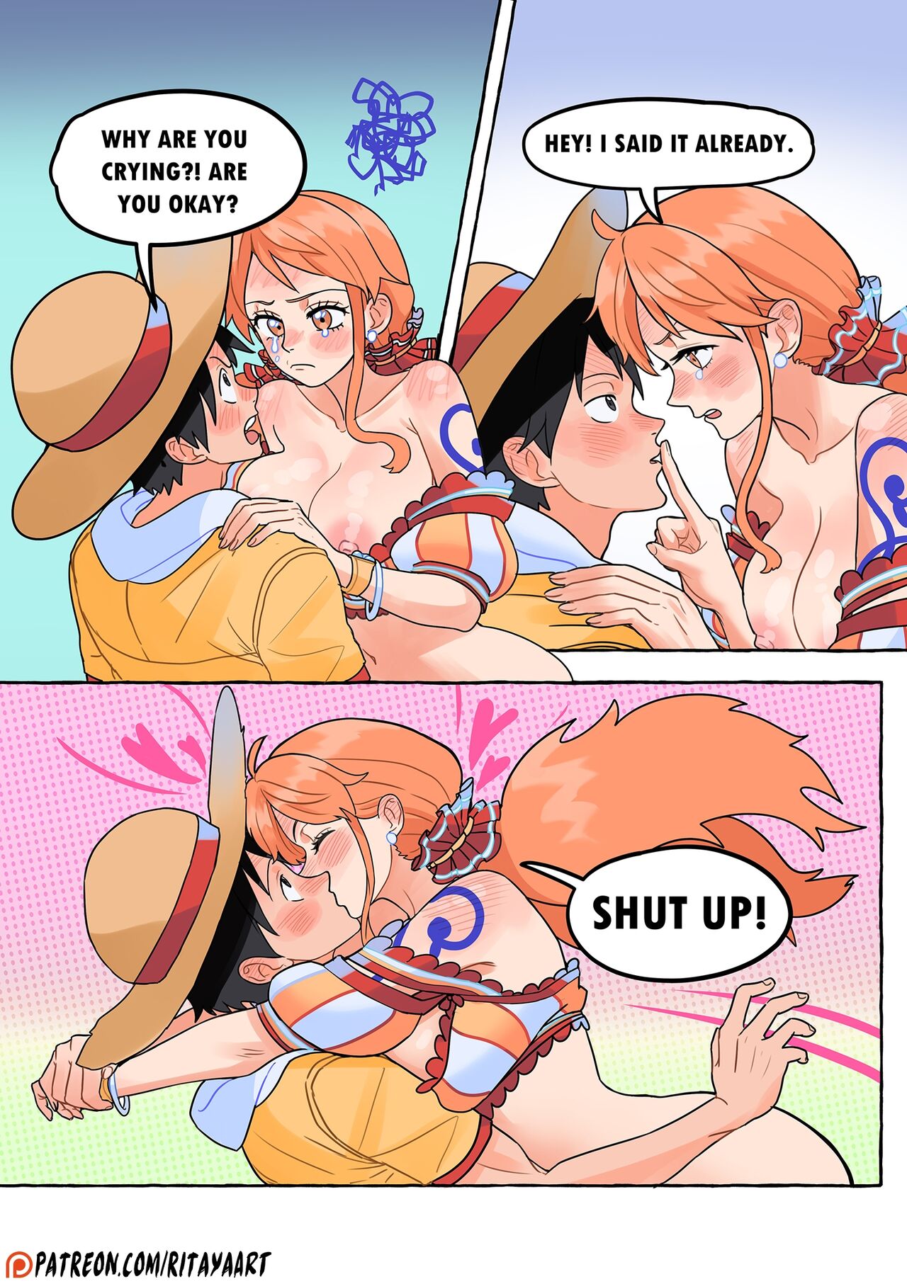 [Rita Ya] The Shipwrecked Deserted Island Incident (One Piece) 画像番号 14