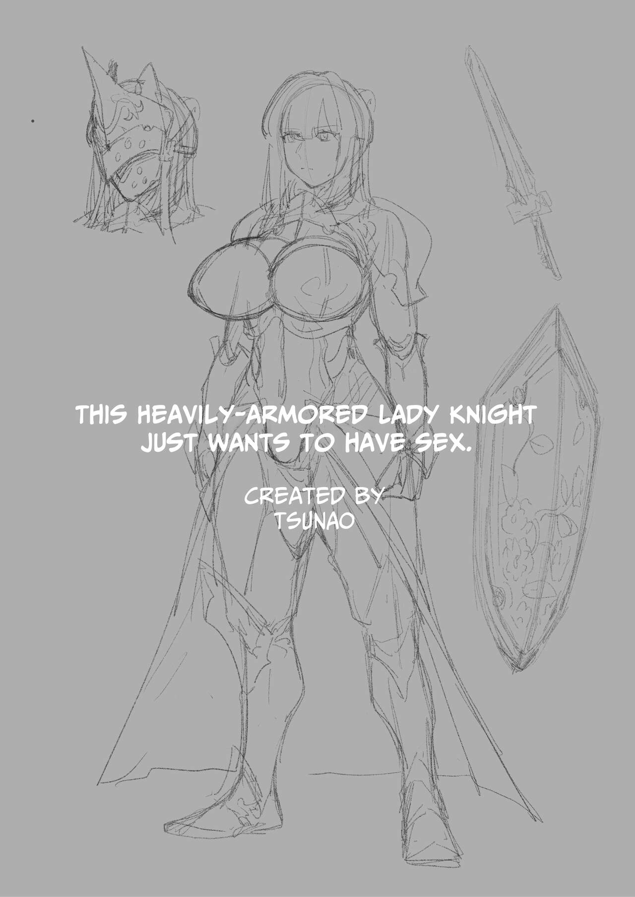 [Tsunao] Tank Onna Kishi wa Dakaretai. | The Tank Knight Wants To Be Fucked. (This Heavily-Armored Lady Knight Just Wants To Have Sex.) [English] [ApricotJam] image number 29